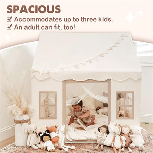 Vente en gros de <span class=keywords><strong>tente</strong></span> de camping d'intérieur pour enfants, <span class=keywords><strong>tipi</strong></span> en T, cabane de jeu, tentes pour enfants et bébés - Product Image 4