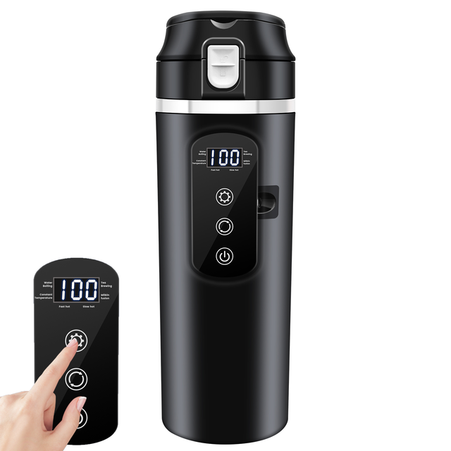 Car Heating Water Cup Car With High Power Thermos Kettle Car Electric Cup Universal Water Heater Tumbler