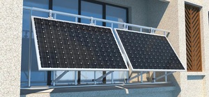 Sistema de Montaje de Paneles Solares Fotovoltaicos para Balcón de Apartamento, Sistema de Montaje de Paneles Solares en Pared para Balcón - Product Image 6