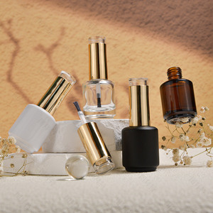 Mẫu miễn phí nhà máy custom10ml vuông chai rỗng UV Gel Nail Polish chai bao bì UV Gel đánh bóng chai thủy tinh cho Gel Nail - Product Image 4