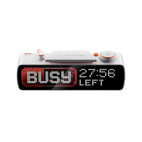 Chipboard Flipper Busy Bar Led Pixel Productivity, Layar Status yang Dapat Disesuaikan dengan Sumber Terbuka, Timer & Aplikasi Pomodoro, Ramah Hacker