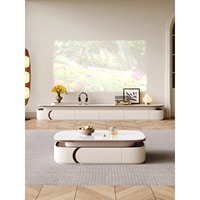 Ensemble de tables basses minimalistes nordiques