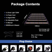 720W Led Growth Light Stkmaks Led Light Grow 3 Umol Teelt 720W 2025 Phytolamp Voor Planten