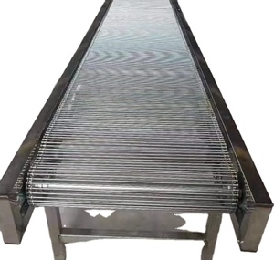 Hochwertiges 304 Edelstahl-Spiraldrahtgeflecht-Förderband für den Einsatz in Lebensmittel- und Kühlbereichen - Product Image 1
