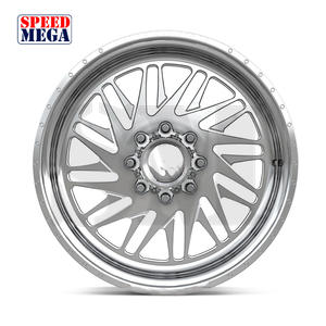 ล้อแม็กซ์อะลูมิเนียมอัลลอยด์แบบฟอร์จ ขอบลึก ขัดเงา ขนาด 20 22 24 26 นิ้ว ออฟเซ็ต -101 มม. 5x120.65 สำหรับ GMC Sierra 1500 - Product Image 2