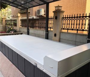 Enrouleur automatique de couverture de <span class=keywords><strong>piscine</strong></span> en PC durable et sécurisé avec télécommande - Product Image 5