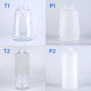 Bouteille en mousse plastique pour lavage de voiture, bouteille en mousse PA, différentes tailles, matériau blanc - Product Image 4