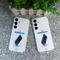 Coque de téléphone transparente en TPU souple antichoc pour Samsung Galaxy S26 Ultra S25 S24 S23 A56 A36 A16 A57 A37 A17
