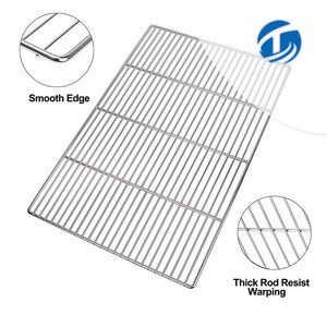 Hot thép không gỉ nướng thịt nướng Nướng, Lò Nướng Điện Giá cho nấu ăn ngoài trời Chuyên Nghiệp BBQ Net bền BBQ lưới - Product Image 2