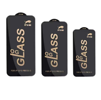 Het is ME OG Gehard Glas voor iPhone 17 Pro Max Volledige Lijm ESD Telefoonscherm Beschermer
