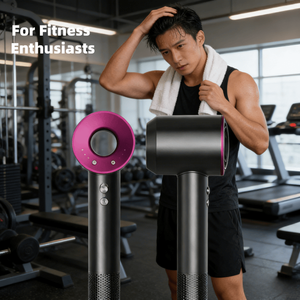 Secador <span class=keywords><strong>de</strong></span> <span class=keywords><strong>Pelo</strong></span> Profesional Multifuncional HD 08, <span class=keywords><strong>de</strong></span> Alta Velocidad, con Iones Negativos, Hecho <span class=keywords><strong>de</strong></span> Plástico Resistente, Superventas - Product Image 5