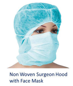 Einweg-Gesichtsschutz im Space-Cap-Stil aus PP-Vliesstoff für den Lebensmittelservice - Product Image 5