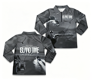 Vêtements de pêche personnalisés avec logo par sublimation, vêtements de pêche en plein air, chemise de protection UV - Product Image 4