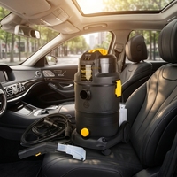 Machine de nettoyage de tapis de voiture, pulvérisation et aspiration intégrées, aspirateur pour sièges et tissus
