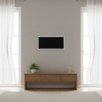 Pemanas Kaca Keramik Inframerah 1200W Tahan Air IP65 untuk Dinding Dalam/Luar Ruangan, Kamar Mandi, Kamar Tidur, Taman, Plafon