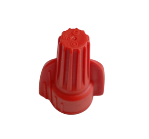 W3 cánh Nylon chống thấm nước dây hạt màu đỏ dây kết nối điện Vít lò xo Mũ dây xoắn thiết bị đầu cuối không gỉ - Product Image 3