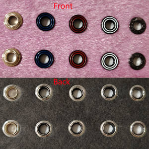 באיכות גבוהה עגולה, מתכת מכוסה שכבות כפולות בגדים, עפעף מבריק - Product Image 6