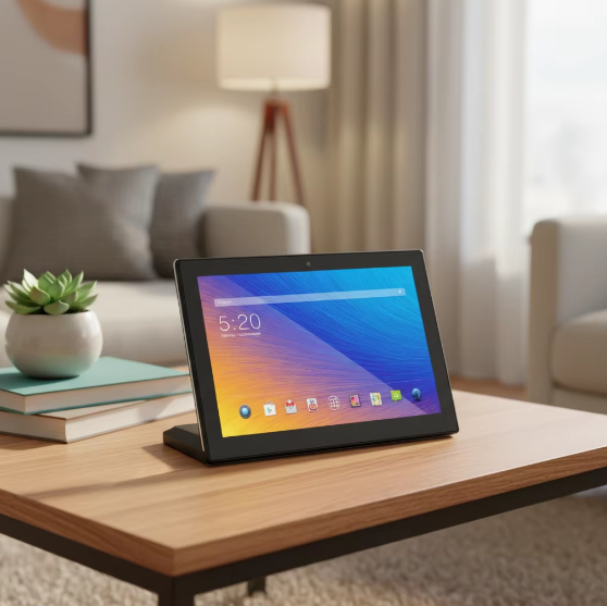 High Quality 10/14 Inch L Shape Android Tablet POE Advertising Display Nfc Tablet Desktop Small Touch Menu Ordering Tablet