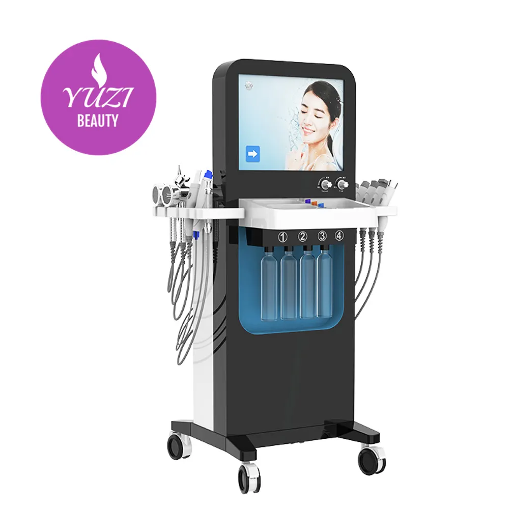 2023 Maquina Hidrofaciale Gezicht Hydra Hydro Hidrafacial Handvat Verjongencimiento Hidro Facial De La Piel Microdermabrasie Machine