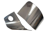 Panel Pintu Samping Serat Karbon Pengganti Bilah Samping untuk Audi R8 Gen1 2008-2015