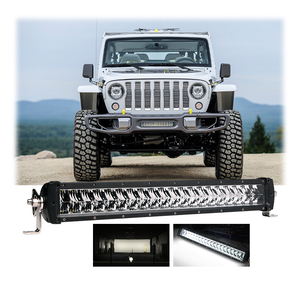 แถบไฟ LED 36W/72W/120W/180W/240W แบบสองสีให้ความสว่างสำหรับ JEEP Wrangler - Product Image 5