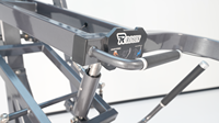 ROSEN Appareil de musculation professionnel haut de gamme à charge libre Q235 galvanisé pour entraînement des jambes par squat pendulaire