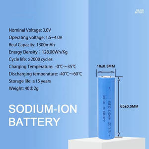 Selian Energy rechargeable 18650 3V 1300mah batteries sodium-ion haut débit 12C décharge pour bricolage 12V 24V 36V 48V batterie - Product Image 4