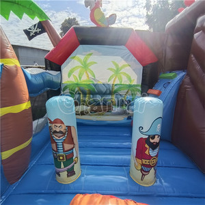 Gonflable Bateau Pirate Gonflable Videur et Combo Toboggan <span class=keywords><strong>Île</strong></span> Pirate Gonflable Combo - Product Image 6