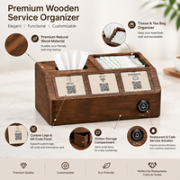 Boîtes de service en bois sur mesure pour cafés et restaurants