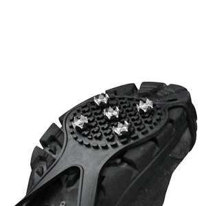 Durable 5-Tooth Non-Slip Ice Grips PE Material Anti-Slip Spikes for Shoes Boots Traction Cleats for <b>Outdoor</b> <b>Safety</b> - Product Image 4