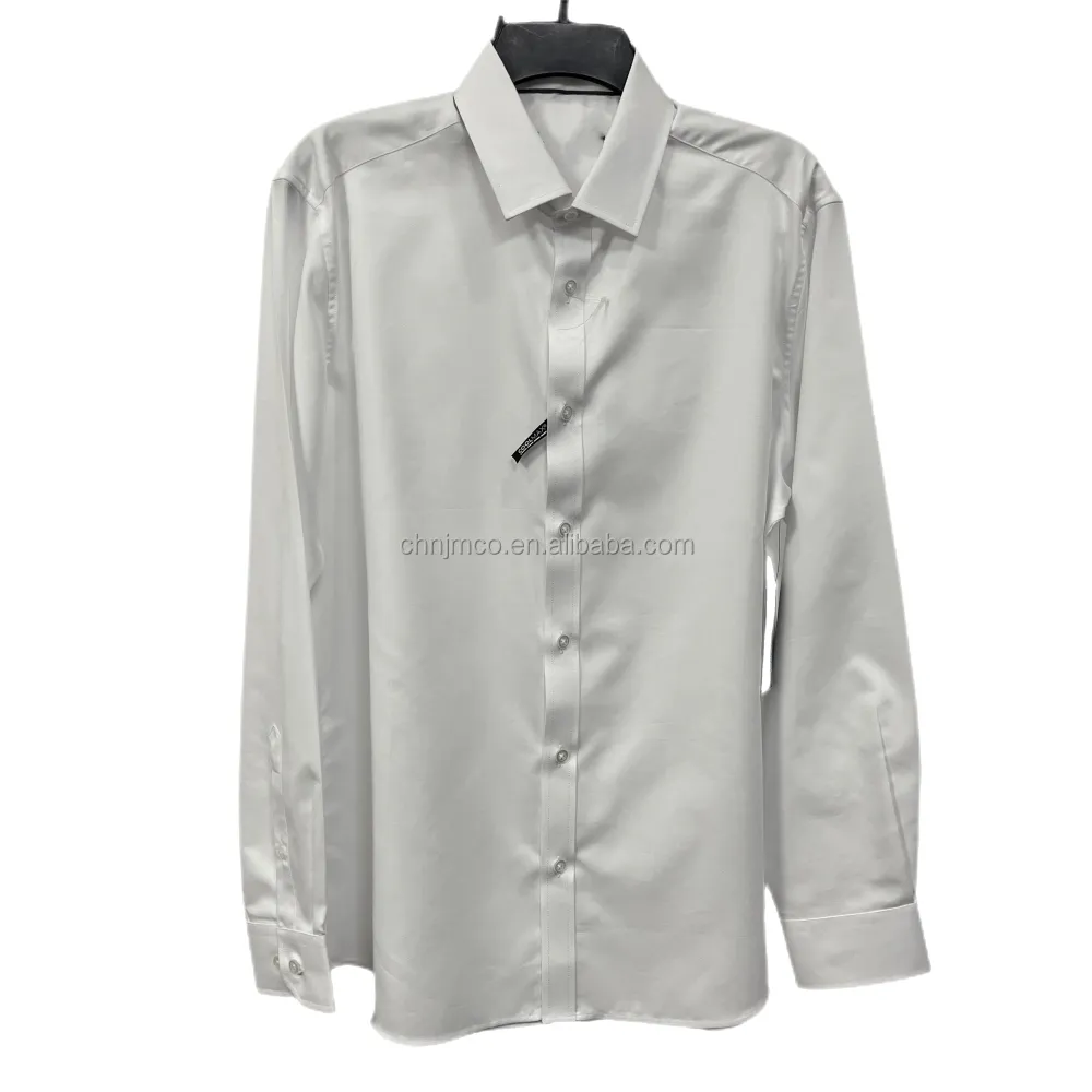 high quality cotton coolmax dry comfort plus size casual long sleeve men's dress shirt