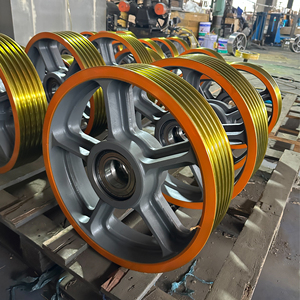 Gusseiserne Führungsrolle für Aufzüge in Hotels, Krankenhäusern, Villen und Apartments - Musterlieferung Möglich - Product Image 5