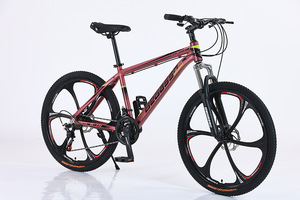 Bicicleta de Montaña con <span class=keywords><strong>Cuadro</strong></span> de Aleación de Aluminio, 21-30 Velocidades, Frenos de Disco Delanteros y Traseros, Suspensión Completa, para Hombres Adultos, Ciclismo al Aire Libre - Product Image 2