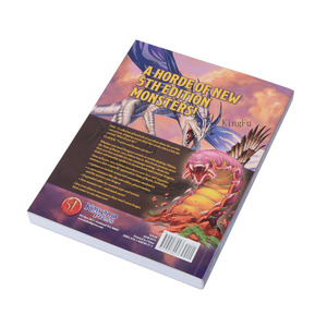 สมุดเกมปกอ่อนแบบปรับแต่งได้หนังสือการ์ตูนสมุดปกกระดาษศิลปะคุณภาพสูงหนังสือปกอ่อนสำหรับ<span class=keywords><strong>อ่าน</strong></span>หนังสือ - Product Image 4