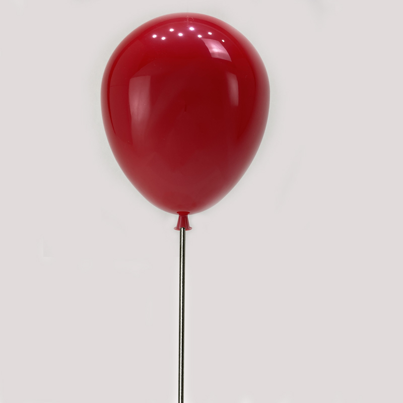 Palloncino di colore iniettato duro con asta
