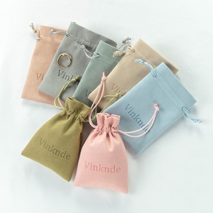 Custom Printed Microfiber <b>Envelope</b> Drawstring Jewelry Pouch and Packaging <b>Gift</b> Bag - Product Image 1