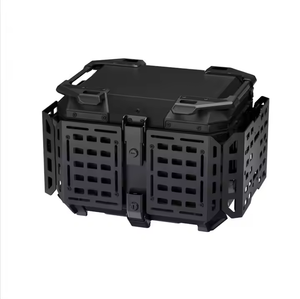 Caja Trasera de Aleación de Aluminio de Alta Calidad, Impermeable, 45Lr, Irrompible, Negra con Cierre de Seguridad - Product Image 1