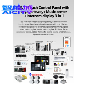 เกตเวย์อัจฉริยะระบบ Android ขนาด 10 นิ้ว ปี 2026 รองรับ Zigbee และ Wi-Fi หน้าจอ IPS พร้อม <span class=keywords><strong>Alexa</strong></span> ในตัว ระบบอัตโนมัติบ้านอัจฉริยะ Tuya แอป M2E - Product Image 3