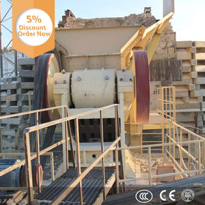Concasseur à mâchoires robuste 300t/h pour pierres de rivière avec moteur et engin pour l'exploitation minière en Chine en promotion - Product Image 1