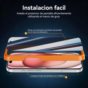 High Quality 2.5D AG Matte Privacy <strong>Screen</strong> <strong>Protector</strong> 9H Anti-Scratch Fit <strong>iPhone</strong> 12/13/<strong>14</strong>/15/16/17 Pro Max - Product Image 2
