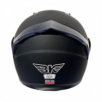 Nouveau casque de moto modulaire unisexe en ABS, fermeture rapide, double visière, toutes saisons