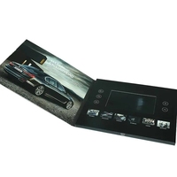 Fr-xclt — carte de vœux professionnelle, écran LCD 7 pouces, processeur vidéo HD, dossier vidéo Durable, carte de vœux professionnelle