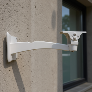 Large <b>White</b> Metal Camera <b>Bracket</b> Wall Mount For Security Surveillance - Product Image 3