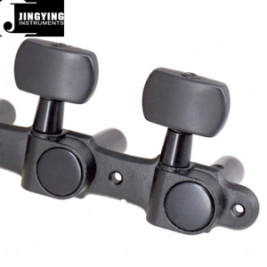 Jingying 2025 Factory Wholesale Closed-type Guitar Machine <strong>Head</strong> A3 Steel Plate+Black <strong>Rectangular</strong> Peg Classical Guitar Tuning Peg - Product Image 6