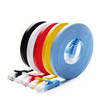Kabel komunikasi kabel Patch kabel LAN RJ45 UTP FTP STP SFTP Cat5e Cat6 Cat6a LAN kecepatan tinggi