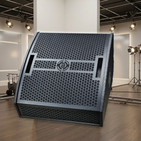 Haut-parleur coaxial LS3 de 12 pouces, 250W/400W, impédance 8 ohms, connectivité XLR/Speakon, boîtier en bois, sur pied, mono, garantie 3 ans