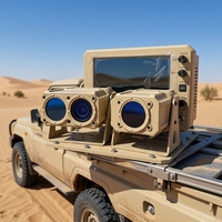 Caméra thermique à fusion double lumière IP67 avec champ de vision large pour la surveillance de la sécurité de conduite nocturne des véhicules tactiques