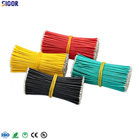 Fil de raccordement PVC 16AWG-28AWG en cuivre étamé sans plomb, pré-coupé et dénudé aux deux extrémités, pour appareils électroménagers