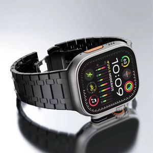 Eraysun Thép Không Gỉ Liên Kết Ban Nhạc Đồng Hồ Với Bướm Khóa Cho Apple Đồng Hồ Siêu 49Mm Thay Thế Vòng Đeo Tay Ban Nhạc Cổ Tay - Product Image 4