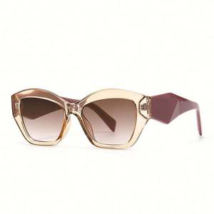 Gafas de Sol de Moda Retro 2022, Montura Ancha Negra, Protección UV400, Estilo Ojo de Gato Pequeño para Mujer - Product Image 6